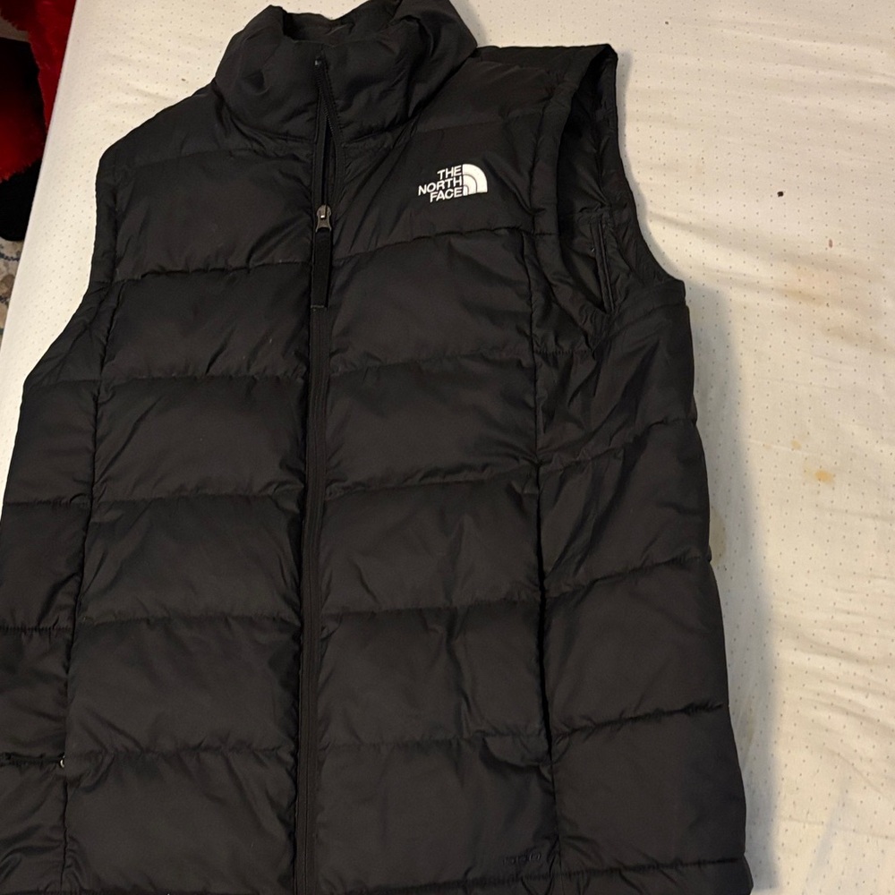 The North Face Charcoal Puffer Vest